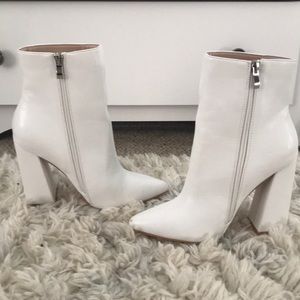 boohoo white mules